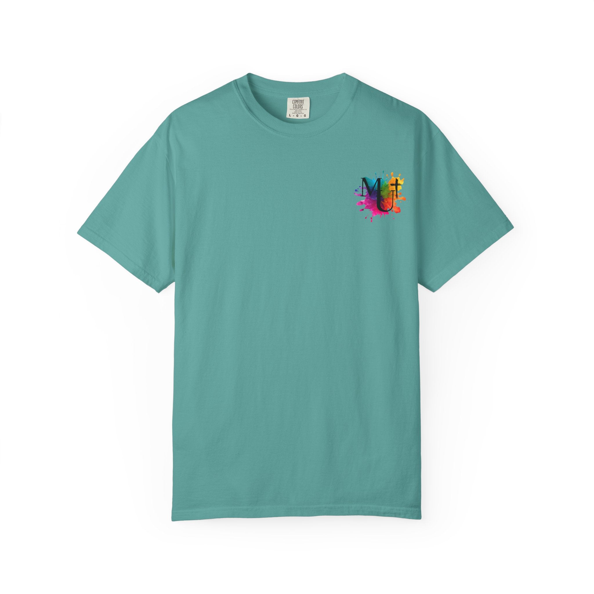 Faith Cross Watercolor T-Shirt — Inspirational Christian Tee