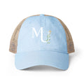 Women's Washed Mesh-Back MU Monogram Cap
