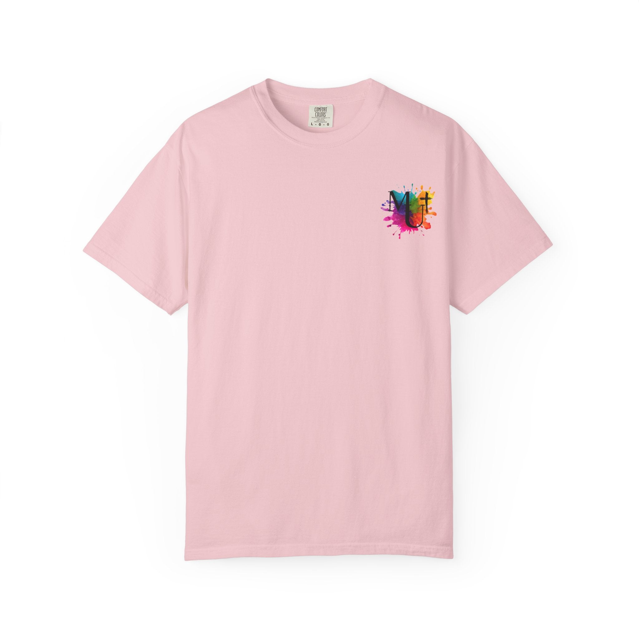 Faith Cross Watercolor T-Shirt — Inspirational Christian Tee