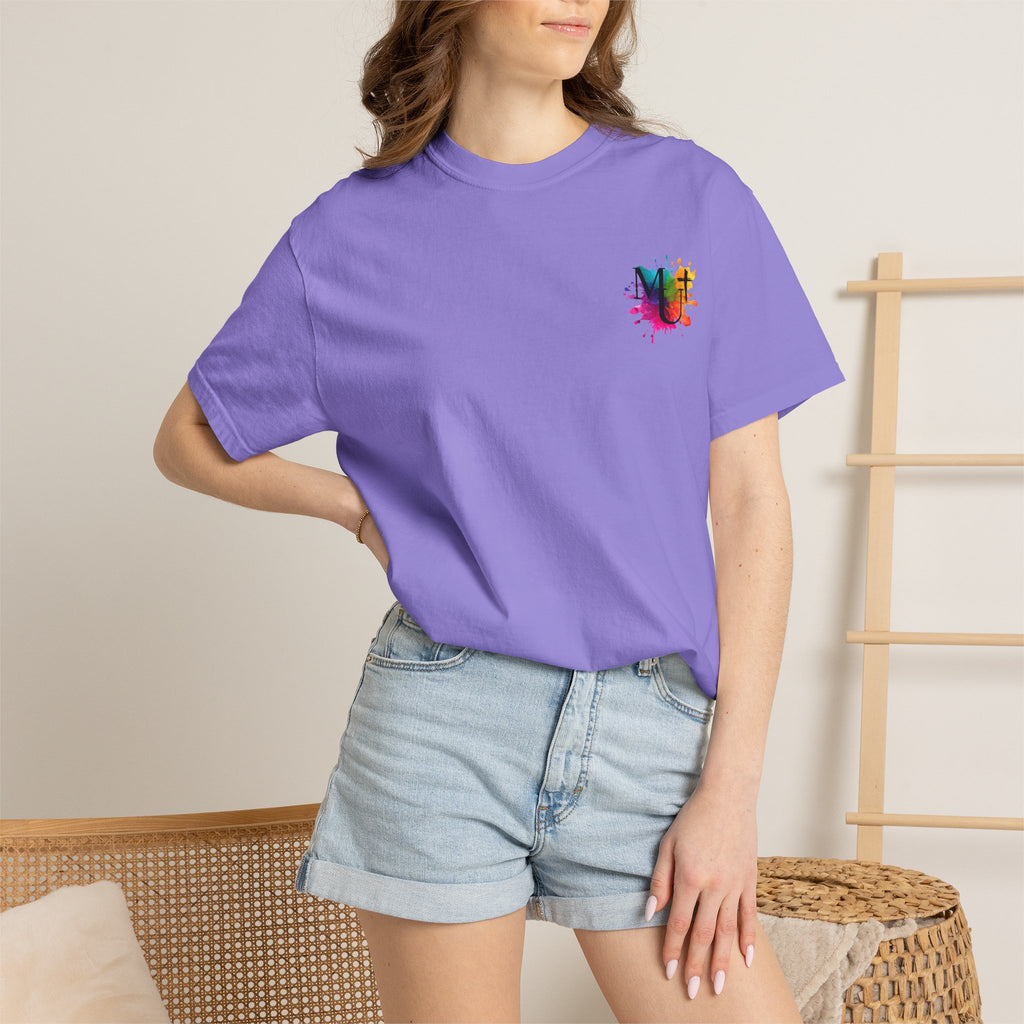 Faith Cross Watercolor T-Shirt — Inspirational Christian Tee