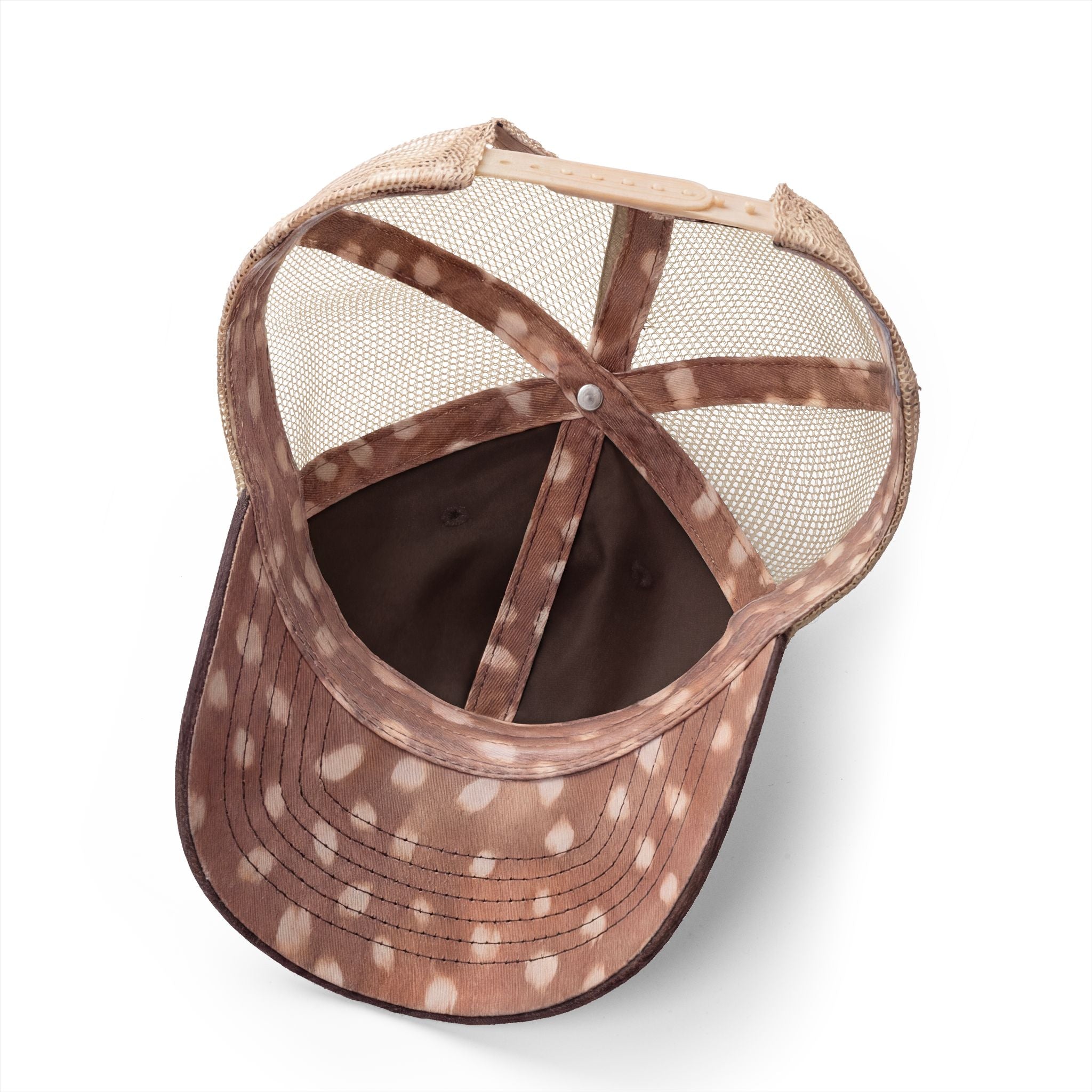 Women's Washed Mesh-Back  MU Brand Monogram Cap