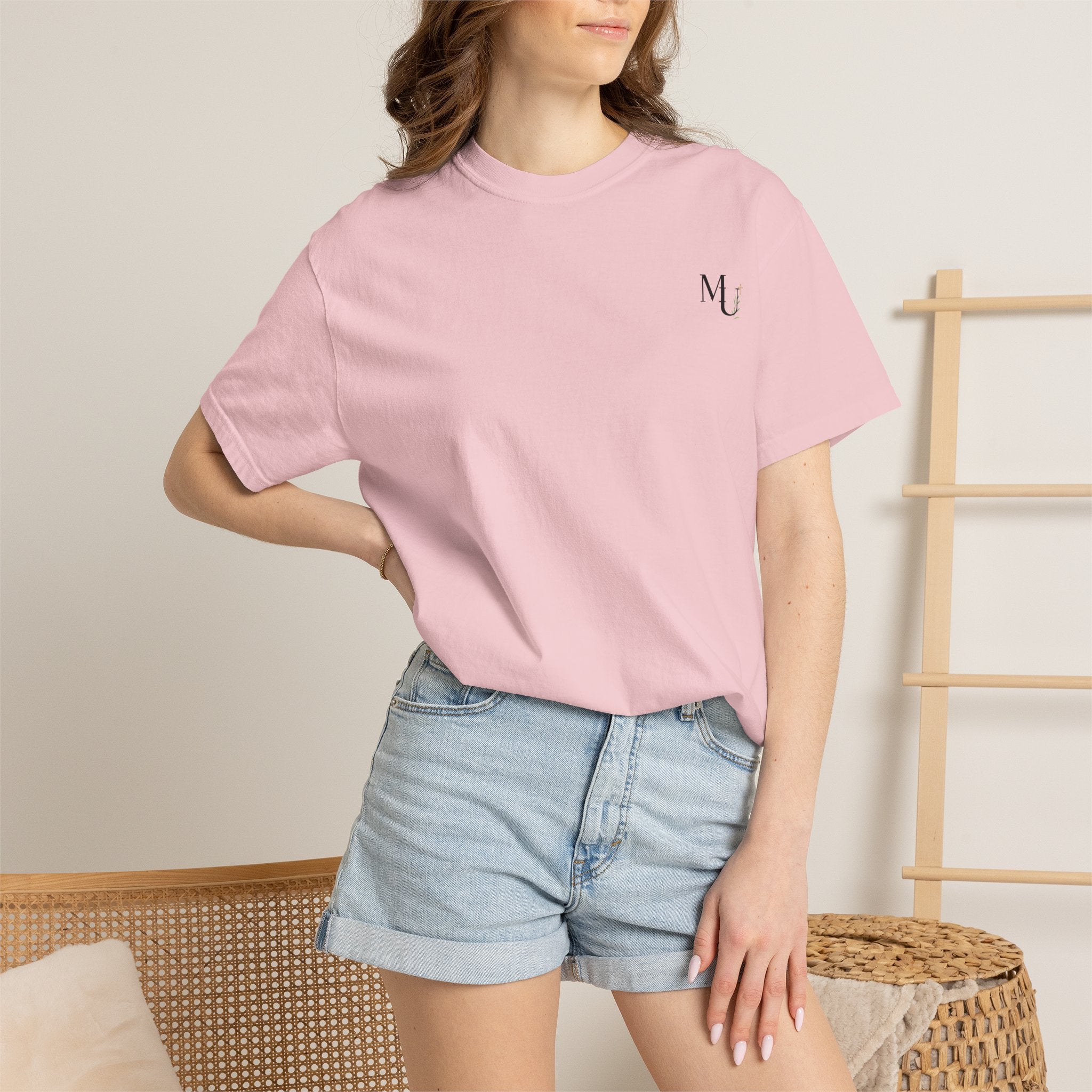 MU Brand Motto, Faith Through Trials Graphic T-Shirt in Comfort Colors