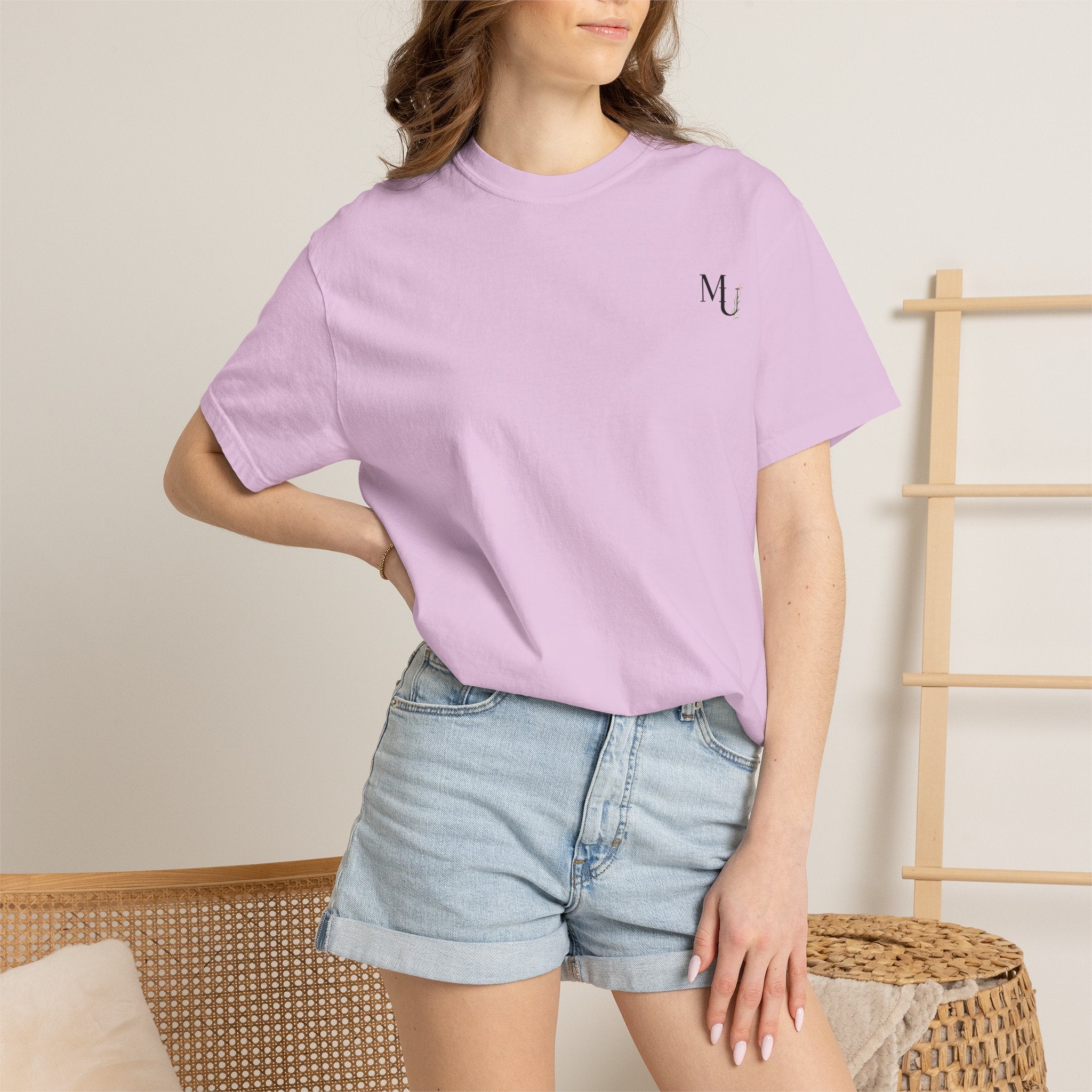 MU Brand Motto, Faith Through Trials Graphic T-Shirt in Comfort Colors
