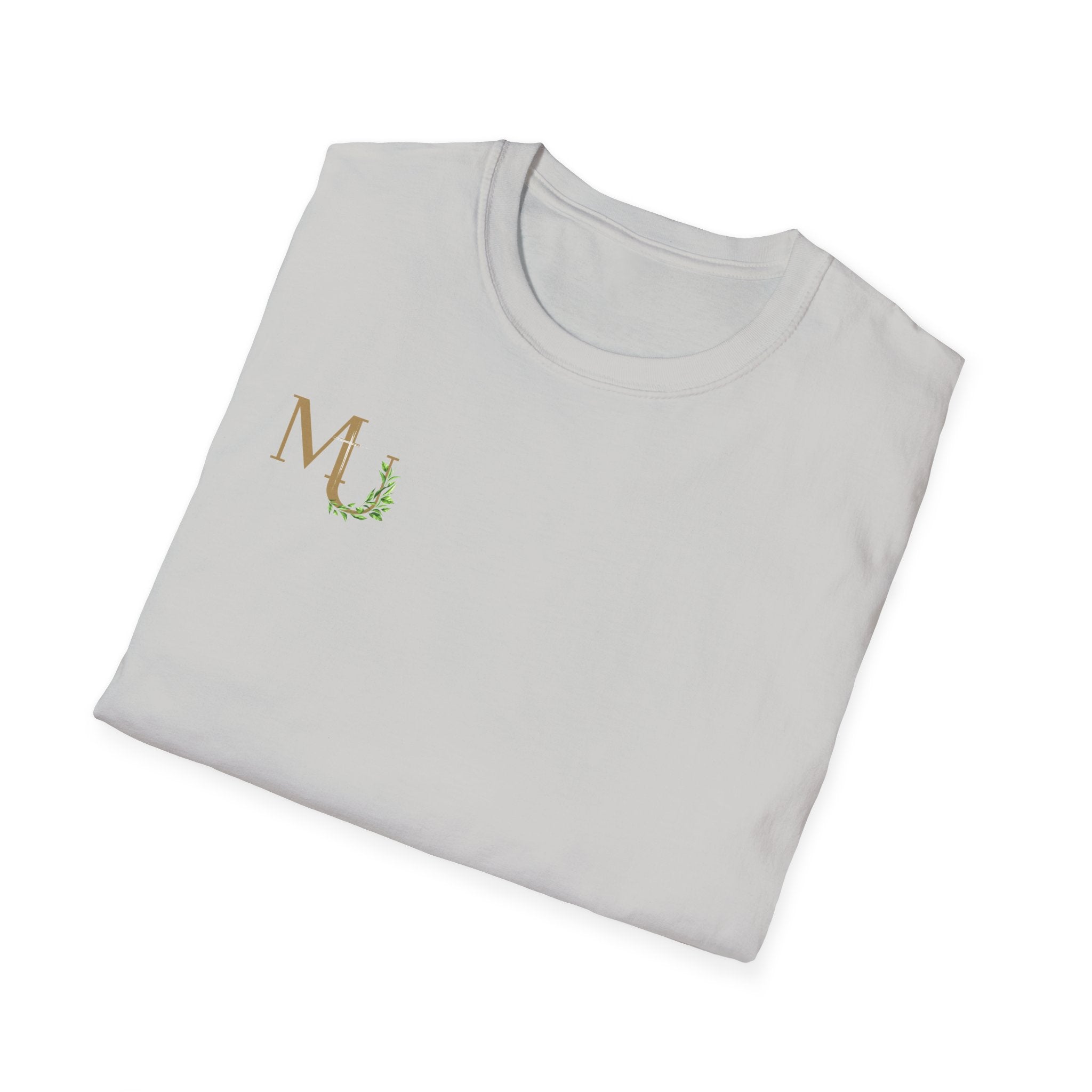 Mother Unyielding T-Shirt | Religious Madonna Illustration, Floral Wreath
