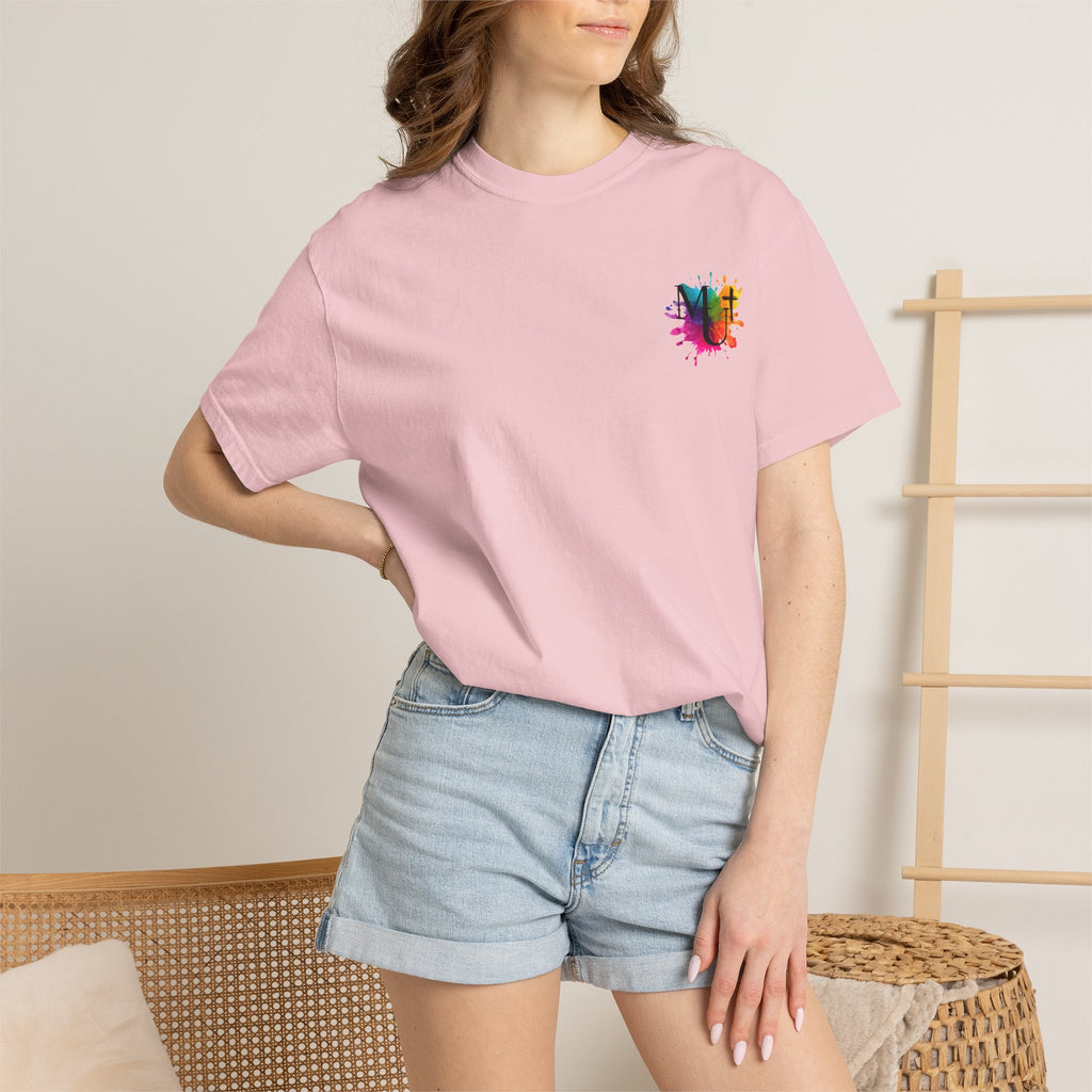 Faith Cross Watercolor T-Shirt — Inspirational Christian Tee