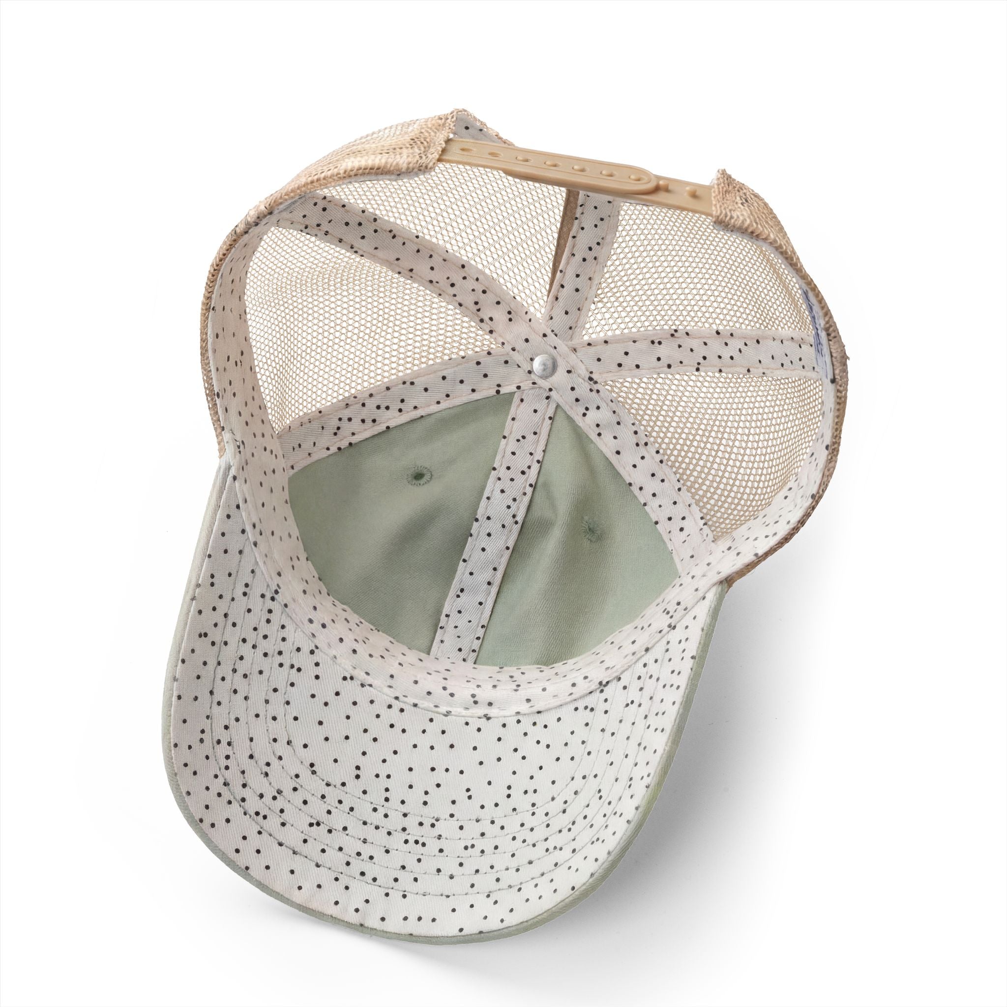 Women's Washed Mesh-Back MU Monogram Cap