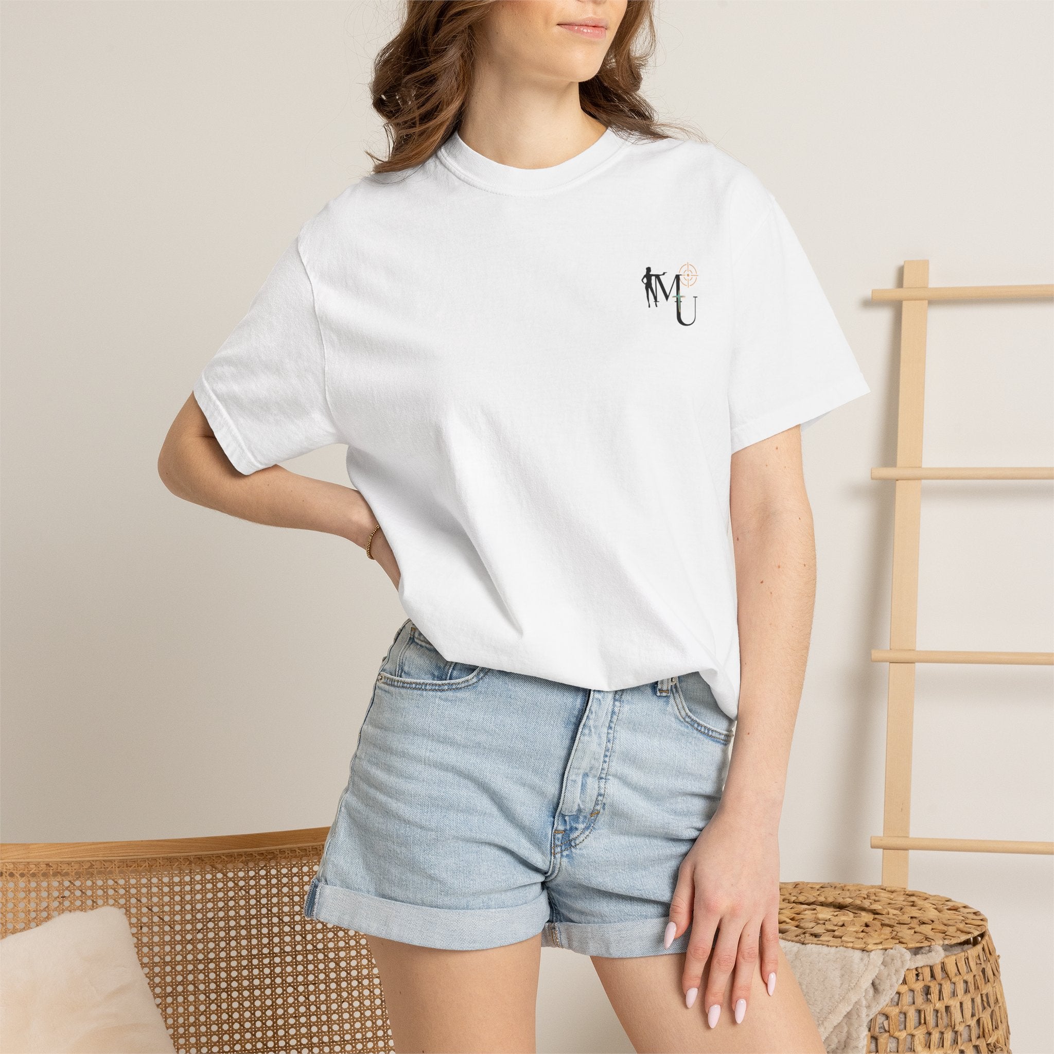 Courage, Steadiness, Wisdom & Aim, Women's Self- Defense Shirt