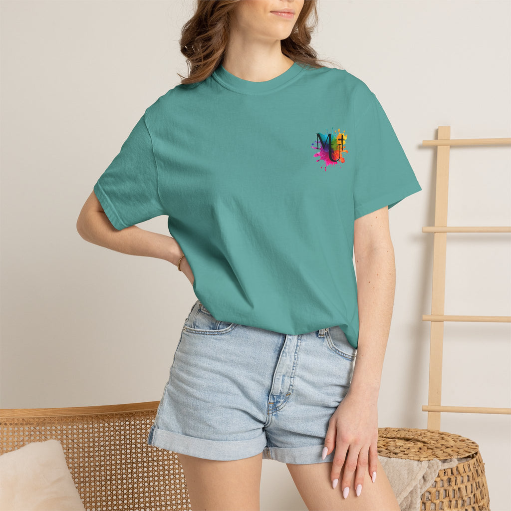 Faith Cross Watercolor T-Shirt — Inspirational Christian Tee