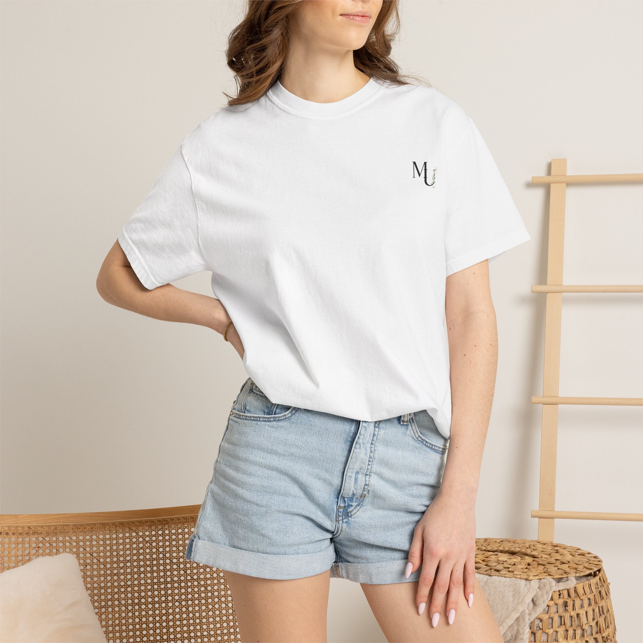 MU Brand Motto, Faith Through Trials Graphic T-Shirt in Comfort Colors