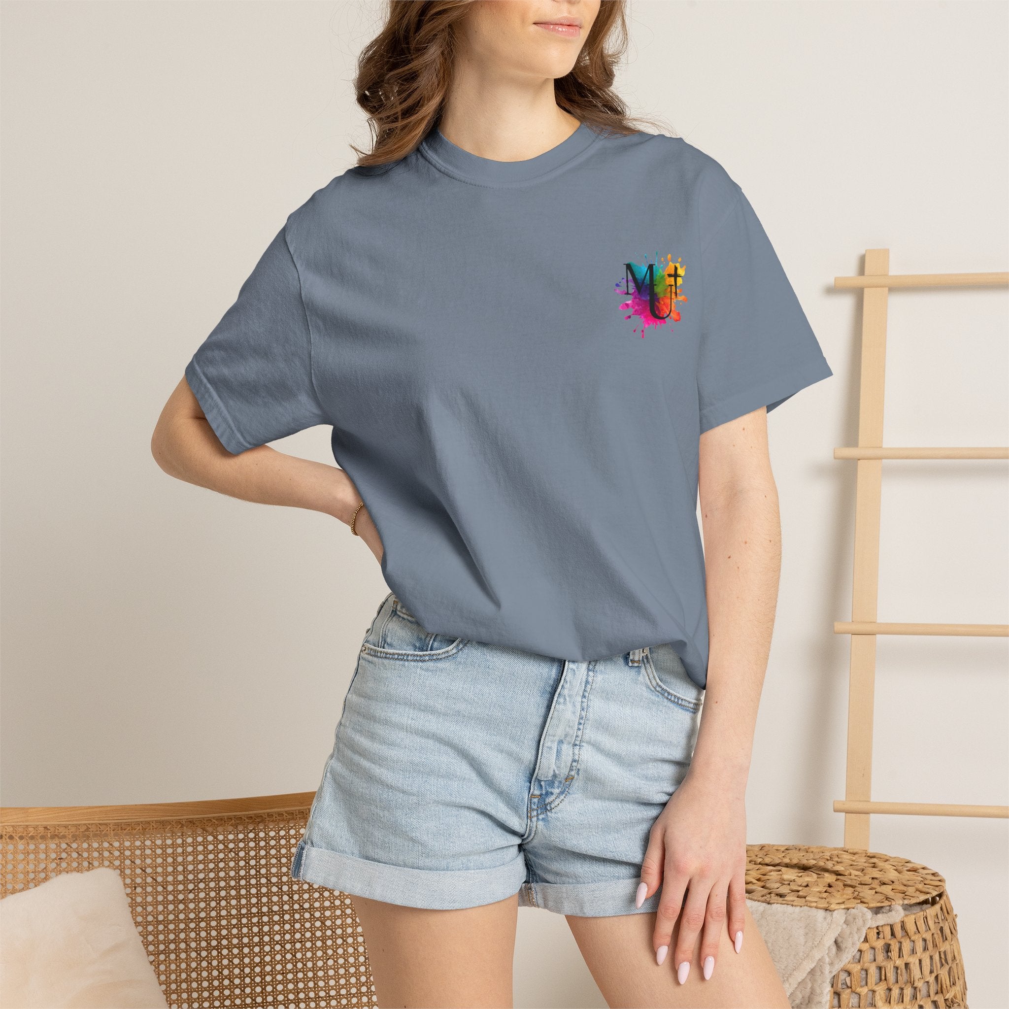 Faith Cross Watercolor T-Shirt — Inspirational Christian Tee