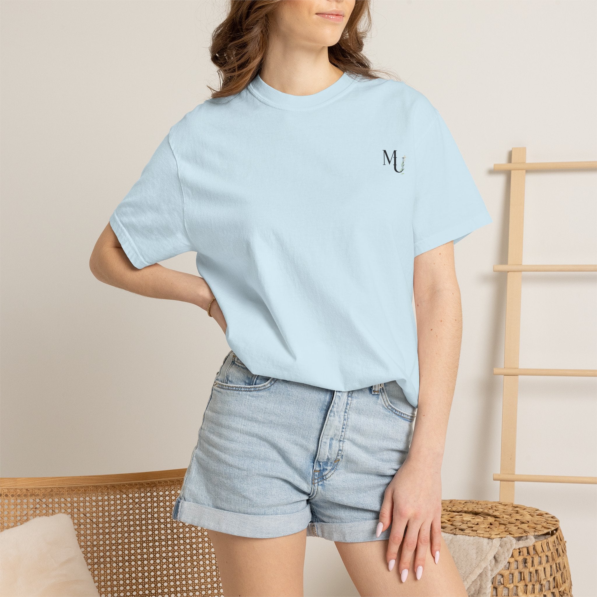 MU Brand Motto, Faith Through Trials Graphic T-Shirt in Comfort Colors